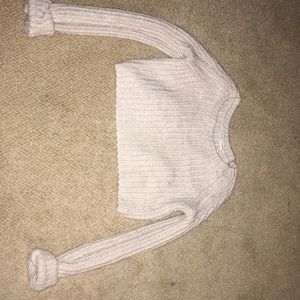 cropped sweater
